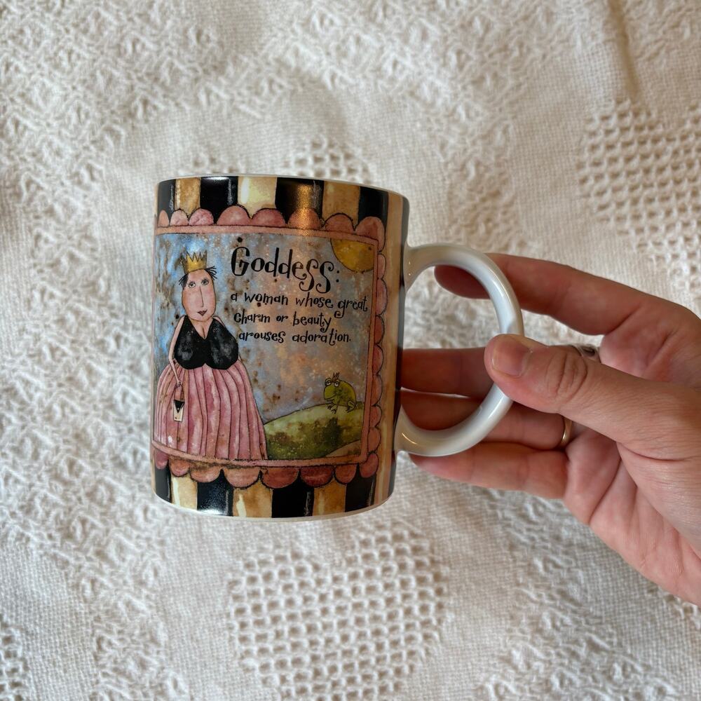 Whimsical Goddess Fairy Mug 2004 Lang